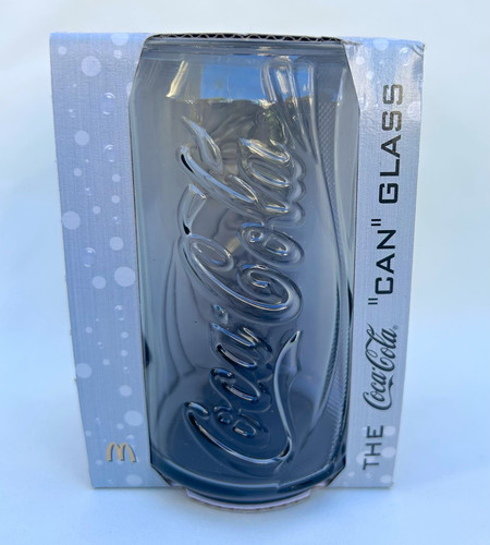 Coca cola can glass - glass,