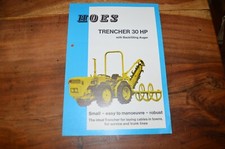 Hoes Trencher 30HP Land Drainage Trenching Machine Leaflet (13) 
