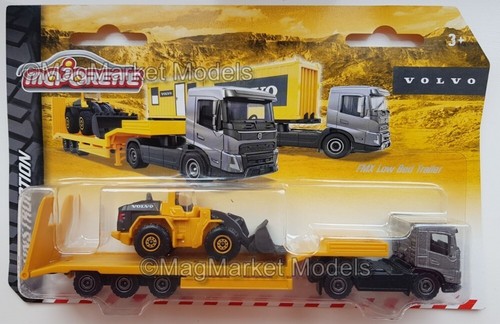 Majorette volvo fmx low bed - majorette,