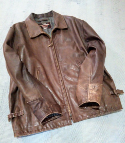 Chevignon top grain - grain, goatskin