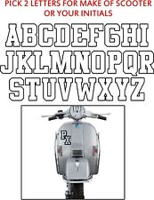 2 x personalised outlined only