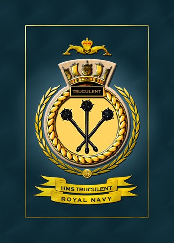 Hms truculent framed ships - hms,