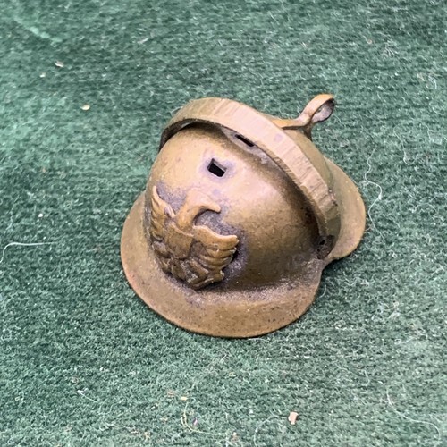 French fire service - fire, helmet