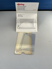 Rotring Drawing Template Art
