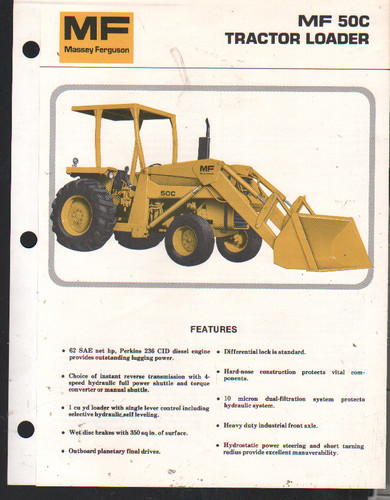 Massey ferguson 50c - ferguson, "mf