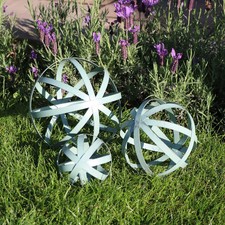 Set Of 3 Antique Sage Green