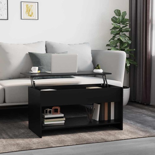 Coffee table engineered wood - engineered,