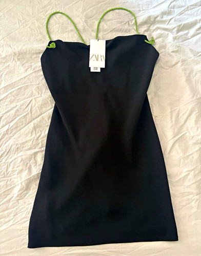 Zara black mini - black, green