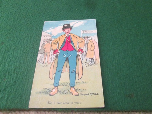 Donald mcgill comic postcard - comic,