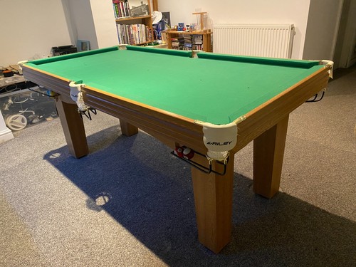 6ft riley snooker table - riley,