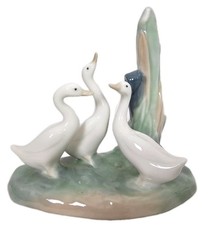Nao Lladro Porcelain Geese
