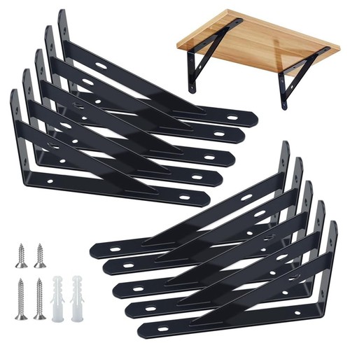 10pcs rustic shelf brackets - shelf,