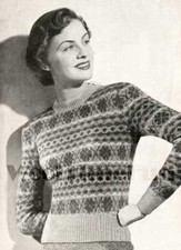 Knitting Pattern vintage