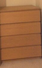 Ikea  chest of 4 drawers Oak