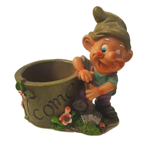 Garden gnomes planter large - garden,