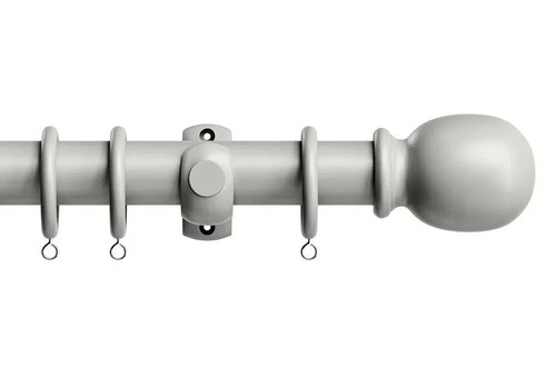 Wooden curtain pole - wooden,