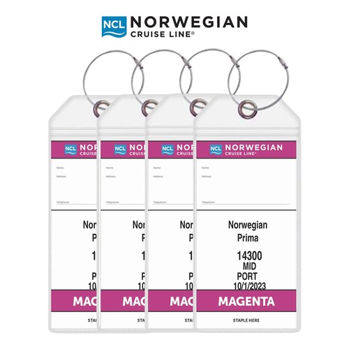 Norwegian luggage tag - norwegian,