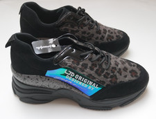 LADIES WOMENS FLAT LOW TOP LACE UP CASUAL FITNESS GYM SPORTS TRAINERS SHOE SIZE