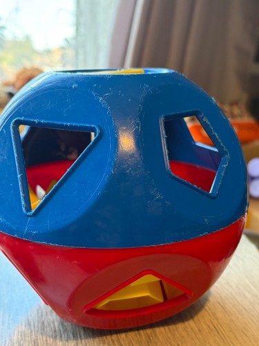 Tupperware shape sorter