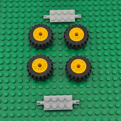 Lego wheels tyres axles - 4,