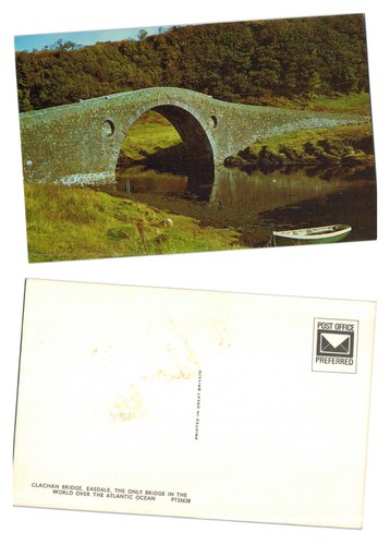 Postcard clachan bridge - clachan,