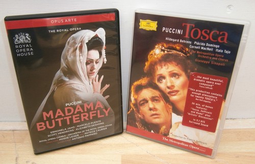 Puccini opera dvds madame - x2,