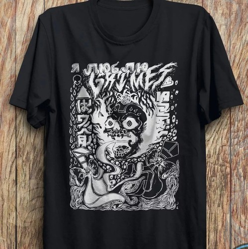 Grimes visions 2012 shirt - grimes,