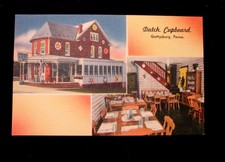 VINTAGE LINEN POSTCARD "DUTCH