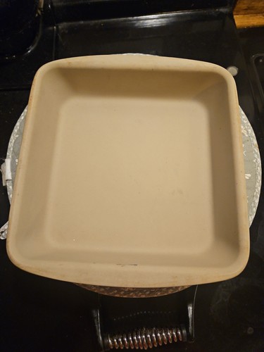 Pampered chef stoneware square - pampered,