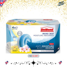 UniBond AERO 360 Moisture Absorber Lavender Refill Tab 4 x 450g