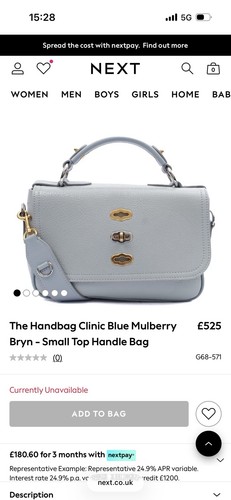 Genuine mulberry bryn small - genuine,