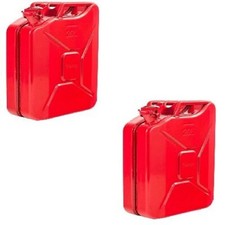 2 x 20 Litre Metal Fuel Jerry