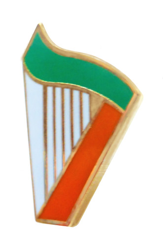 Ireland irish harp flag pin - ireland,
