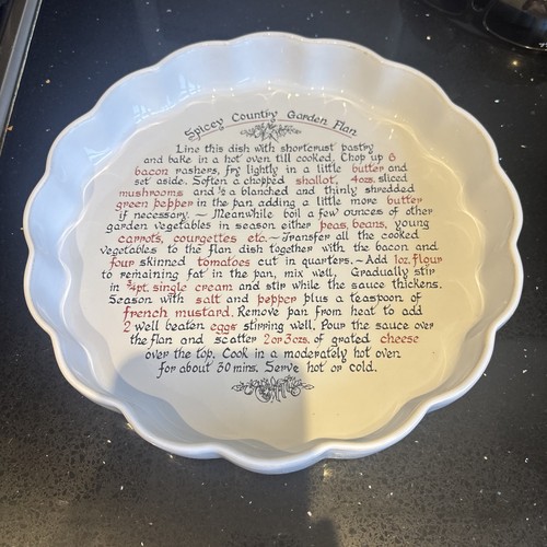 Vintage pie pan - vintage, t.g