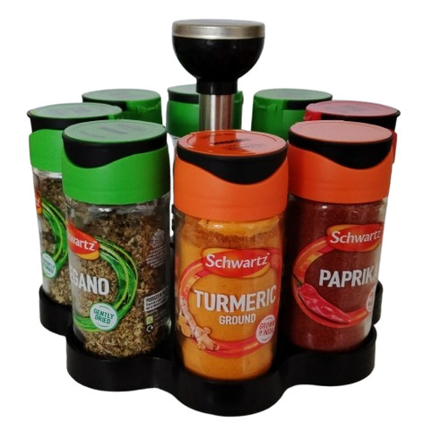 Rotating spice rack space - rack,