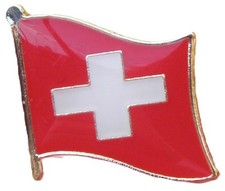 Switzerland Swiss Flag Pin