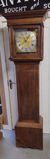 Longcase Grandfather Clock For Restoration In Working Order 