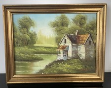 Original Oil Painting House