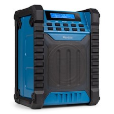 Audizio Temi Job Site DAB Work Radio - Weatherproof Workman Bluetooth Speaker