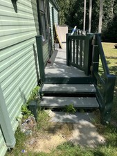 Caravan Decking 27x4ft Including Steps
