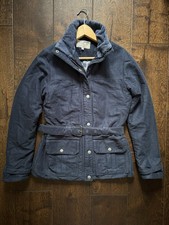 Musto 064 Ocean Racing Jacket Navy Blue Waxed Cotton Women's UK8 Sailing