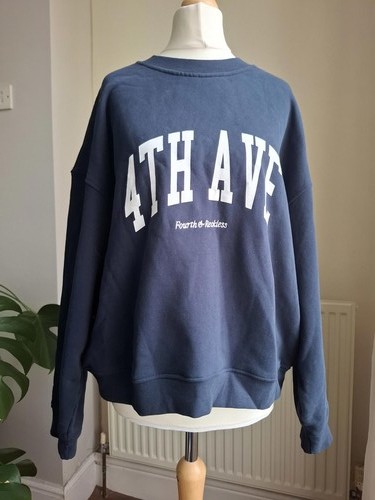 4th reckless oversized navy - +,