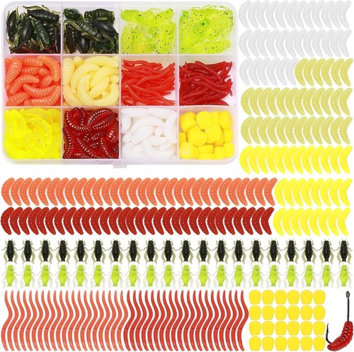 250x artificial maggots soft - artificial,