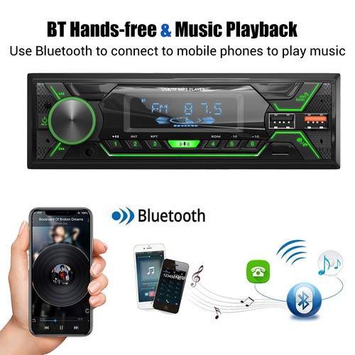 Single din car radio - single, 1