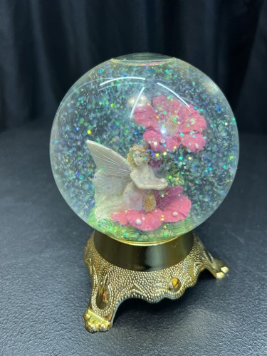 Vintage fairy eleco snow globe - fairy,