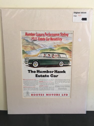 Original vintage advert - vintage,
