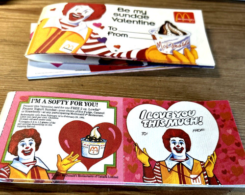 Mcdonalds valentine treat - mcdonalds,