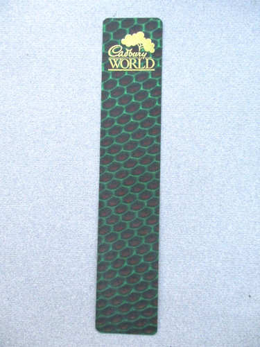 Bookmark cadbury world - cadbury,