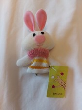 John Lewis Bunny Rabbit Finger Puppet Baby Easter Gift