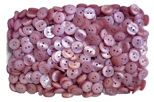 Buttons 12mm 20l rose pink - rose,